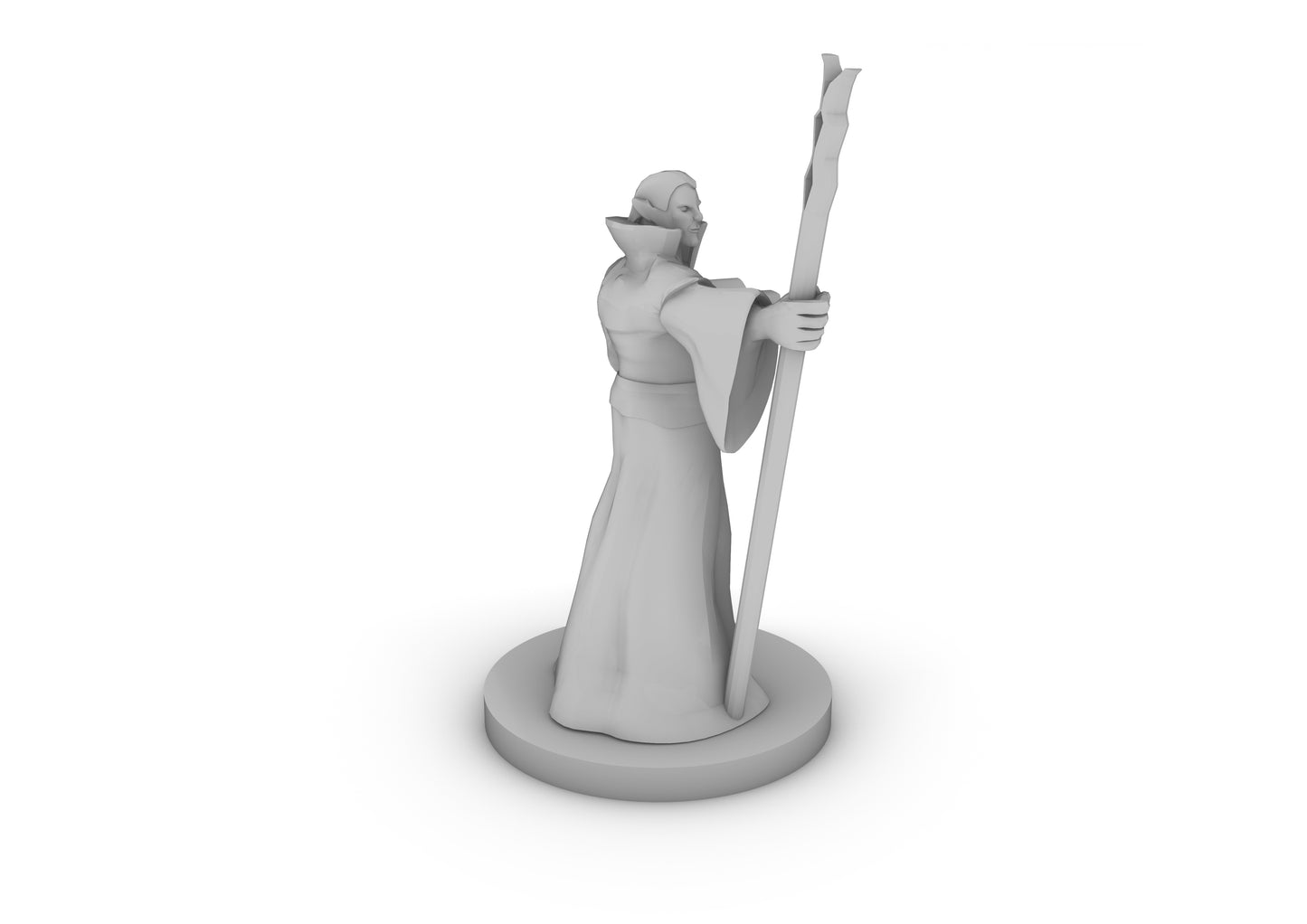 Elf Wizard 2 Tabletop DND Gaming Miniature