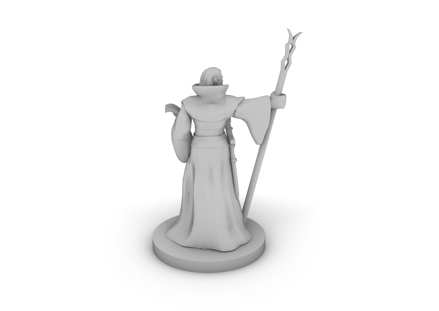 Elf Wizard 3 Tabletop DND Gaming Miniature