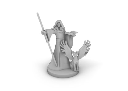 Elf Wizard 4 Tabletop DND Gaming Miniature