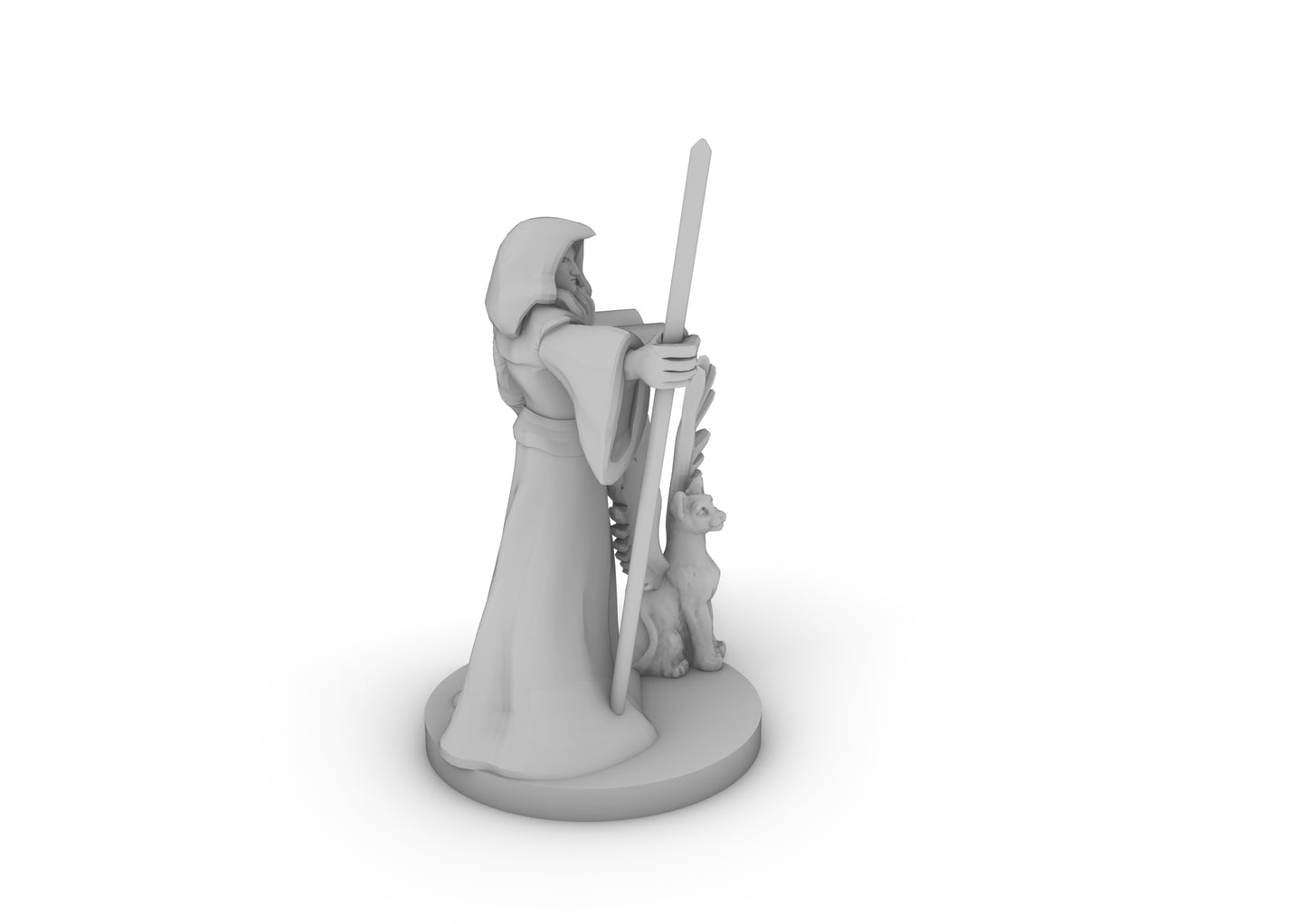 Elf Wizard 4 Tabletop DND Gaming Miniature