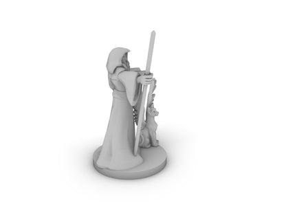 Elf Wizard 4 Tabletop DND Gaming Miniature