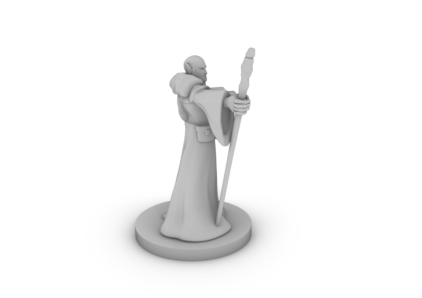 Elf Wizard 6 Tabletop DND Gaming Miniature