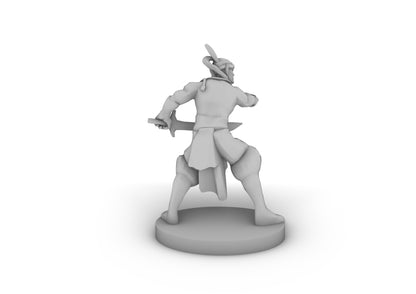 Elven Pirate Tabletop DND Gaming Miniature