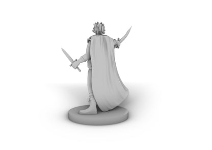 Elven Swashbuckler Tabletop DND Gaming Miniature