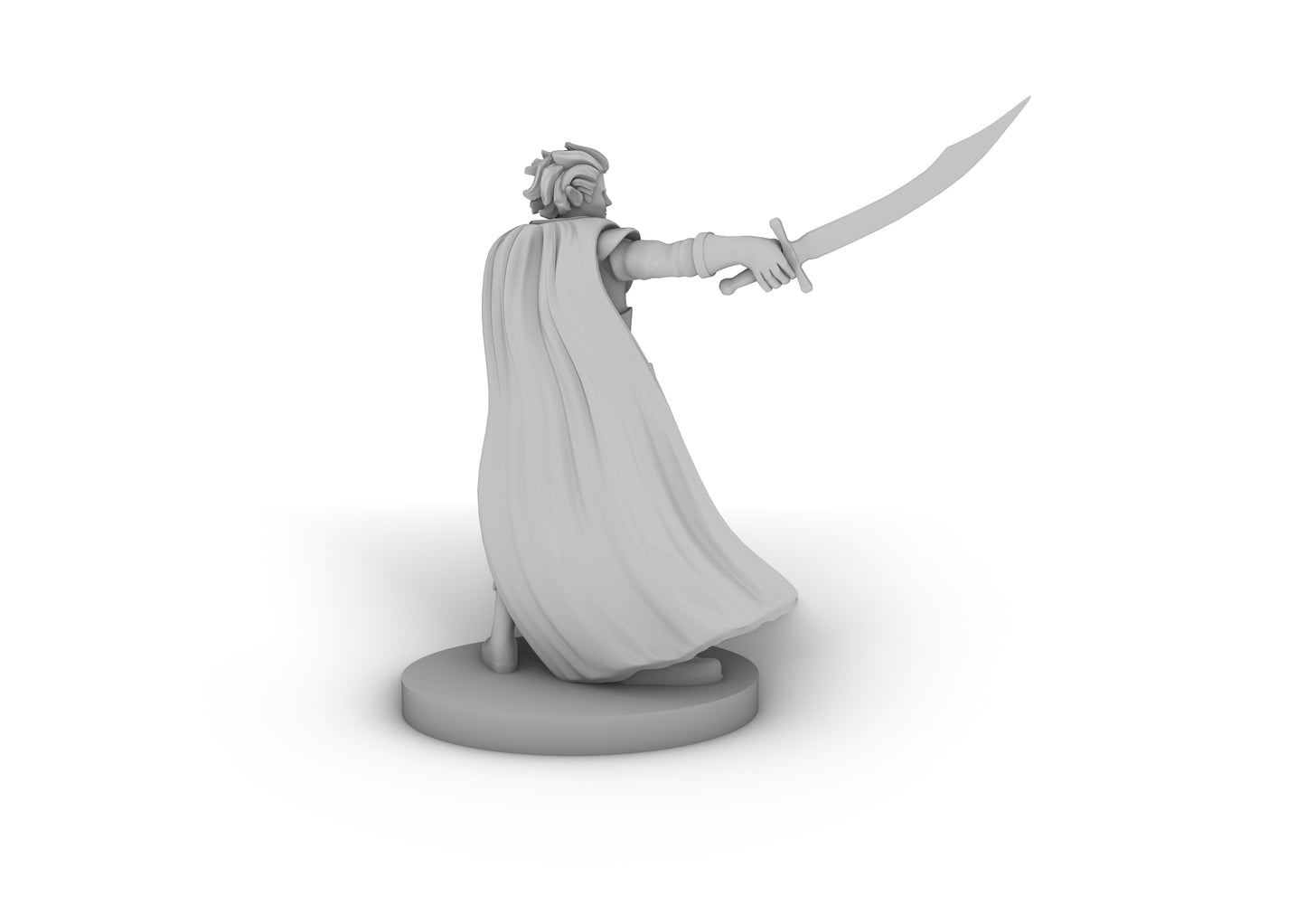 Elven Swashbuckler Tabletop DND Gaming Miniature