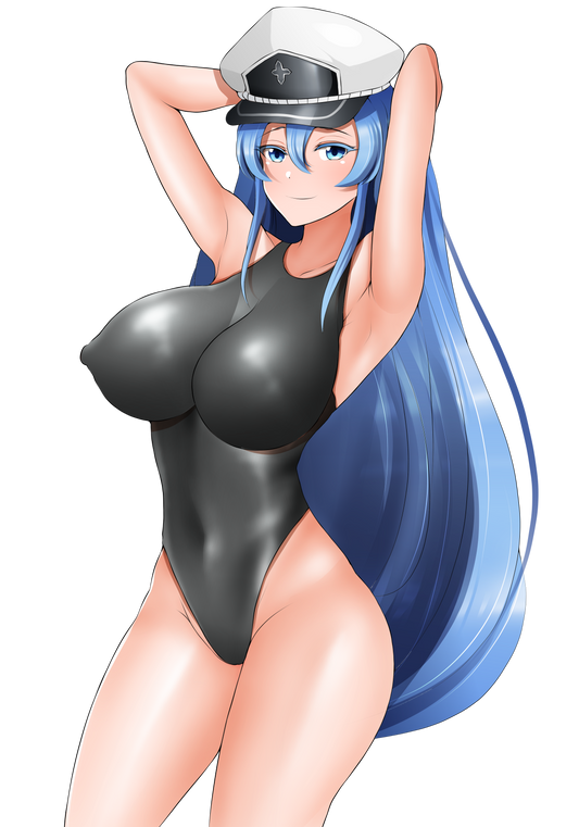 Esdeath Arms Back Lewd Sticker