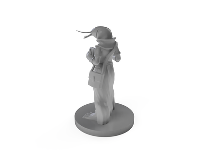 Fishfolk Cleric Tabletop DND Gaming Miniature