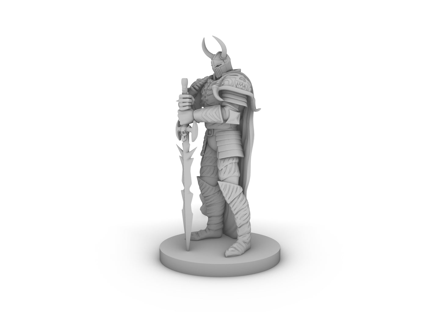 Fallen Paladin 2 Tabletop DND Gaming Miniature