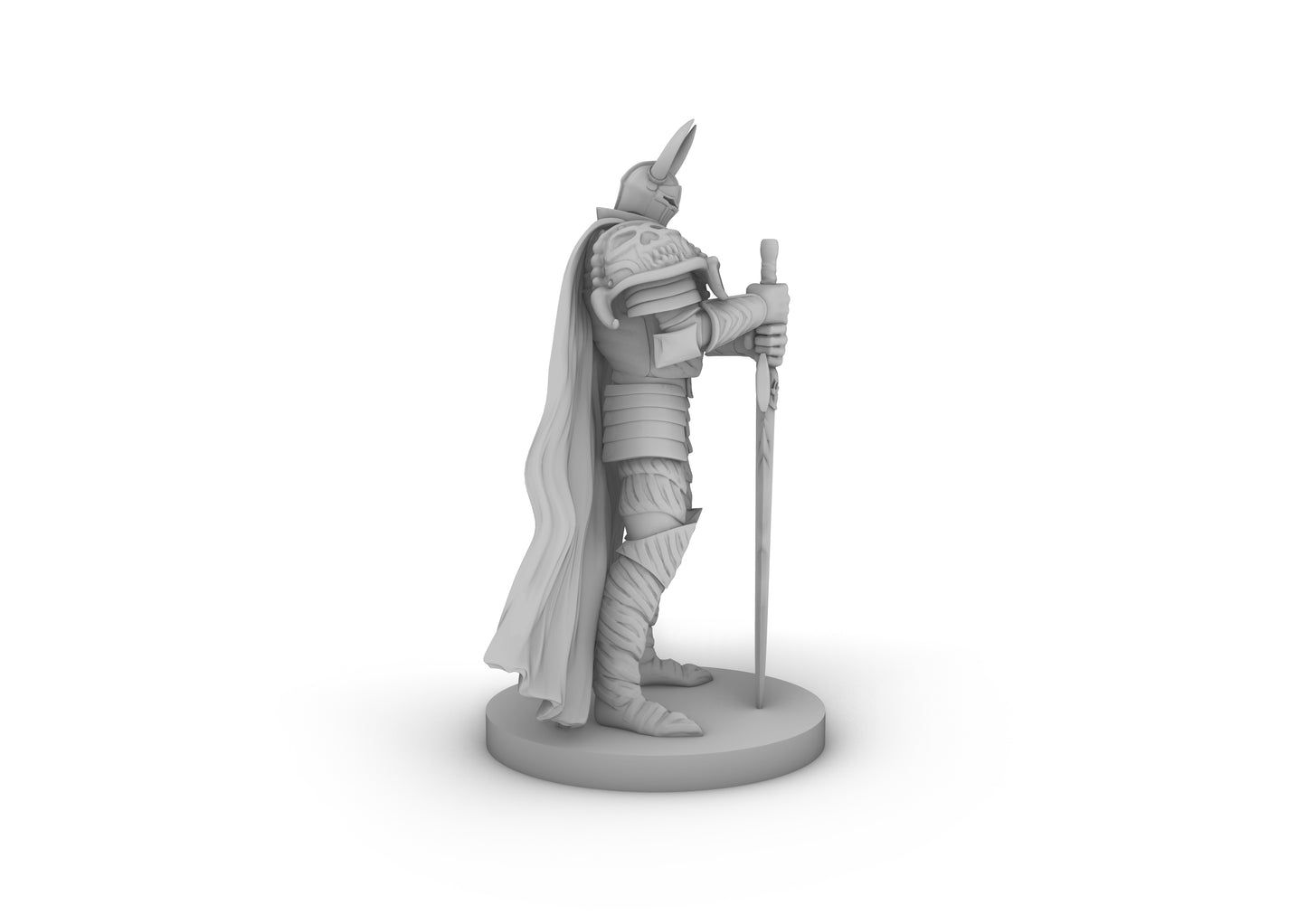 Fallen Paladin 2 Tabletop DND Gaming Miniature