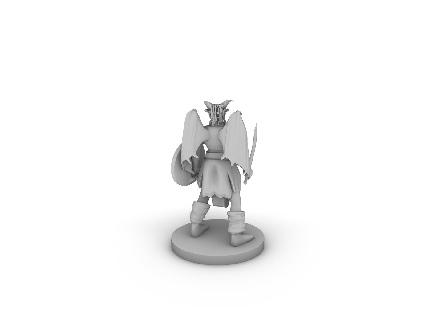 Female Dragonborn Druid Tabletop DND Gaming Miniature