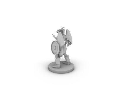 Female Dragonborn Druid Tabletop DND Gaming Miniature