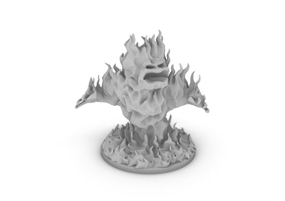 Fire Elemental Tabletop DND Gaming Miniature