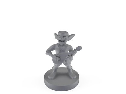 Goblin Bard Tabletop DND Gaming Miniature