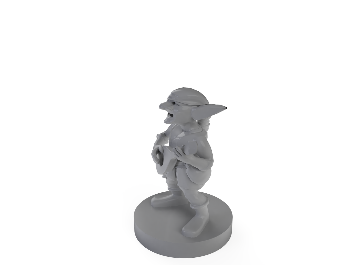 Goblin Bard Tabletop DND Gaming Miniature