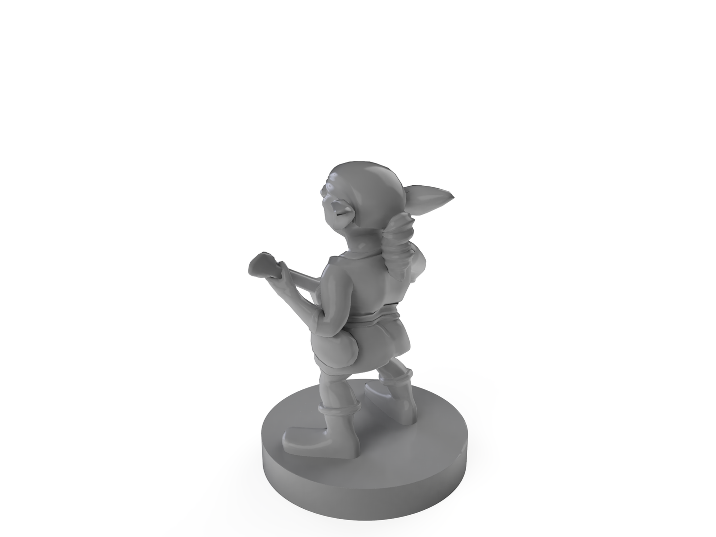 Goblin Bard Tabletop DND Gaming Miniature