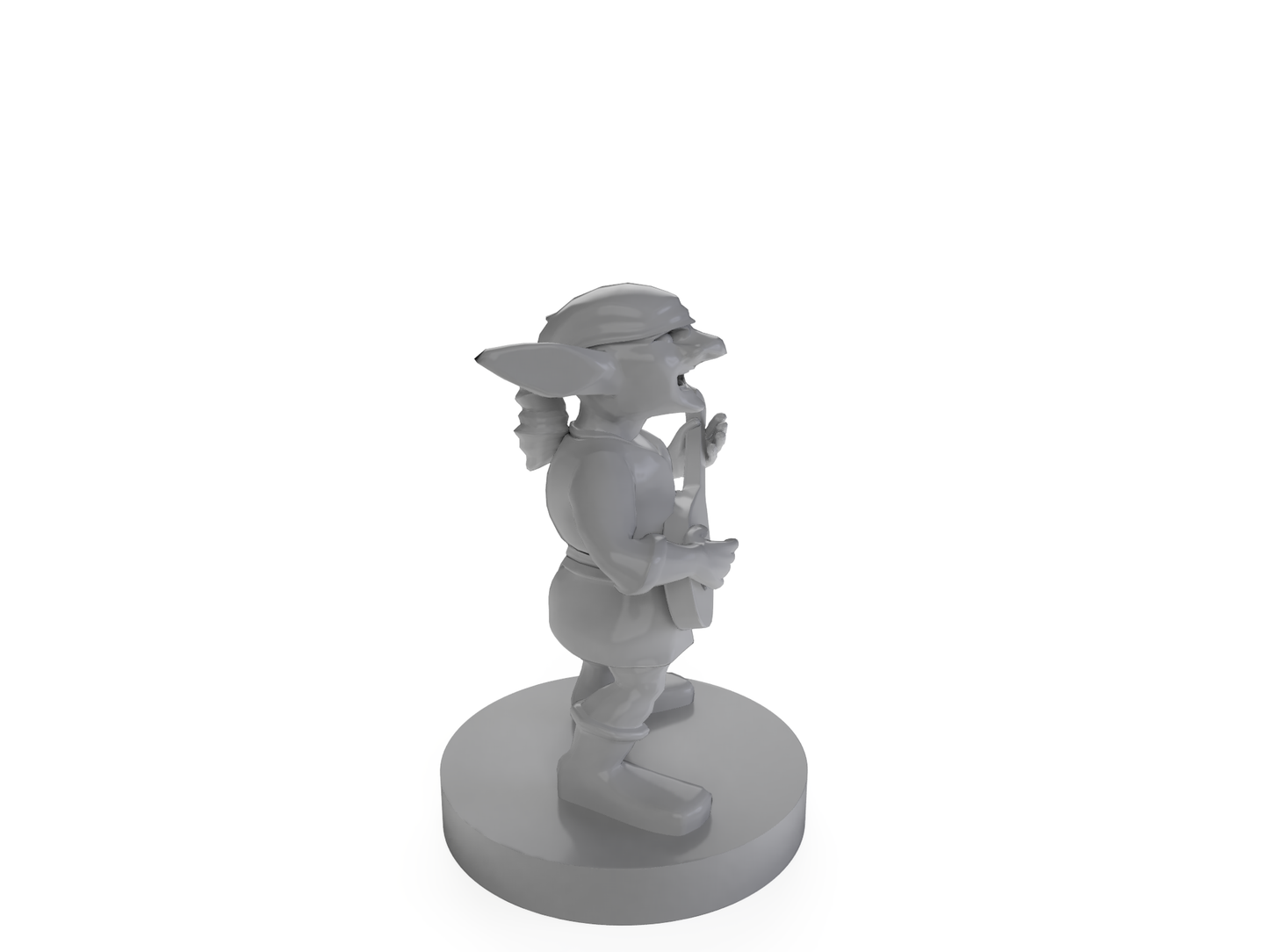 Goblin Bard Tabletop DND Gaming Miniature