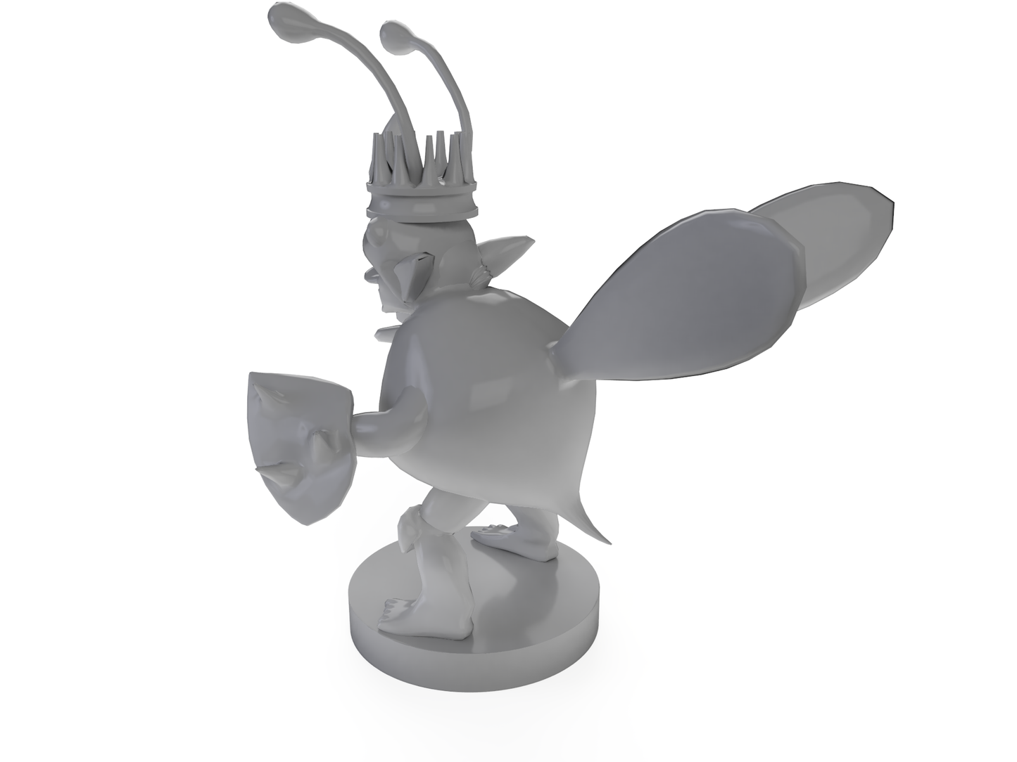 Goblin Bard Bee King Tabletop DND Gaming Miniature