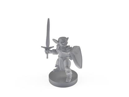 Goblin Cleric Paladin Tabletop DND Gaming Miniature