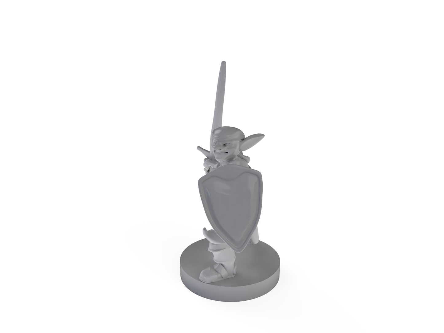 Goblin Cleric Paladin Tabletop DND Gaming Miniature