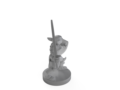 Goblin Cleric Paladin Tabletop DND Gaming Miniature