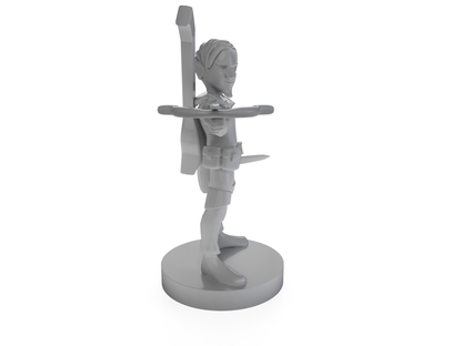 Gnome Male Bard Tabletop DND Gaming Miniature