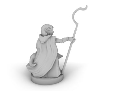 Gnome Female Druid Tabletop DND Gaming Miniature