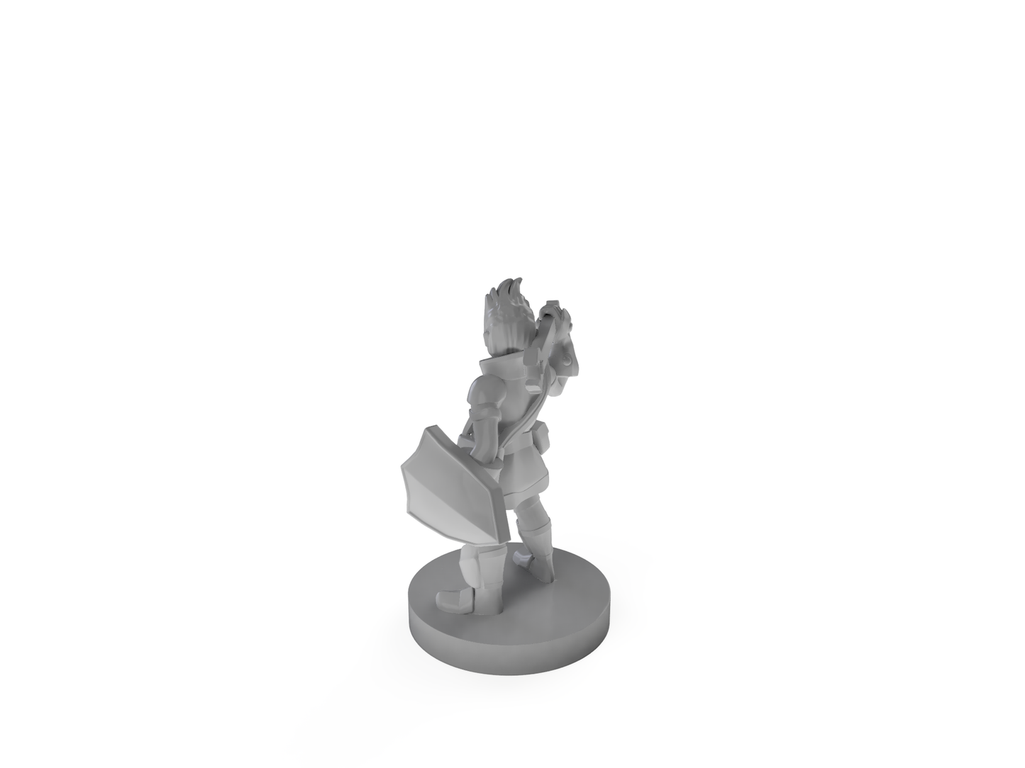 Gnome Male Battle Smith Tabletop DND Gaming Miniature