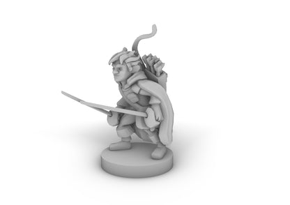 Gnome Ranger 2 Tabletop DND Gaming Miniature