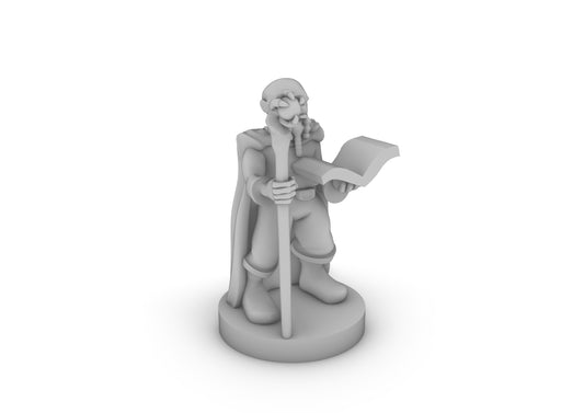 Gnome Wizard 2 Tabletop DND Gaming Miniature