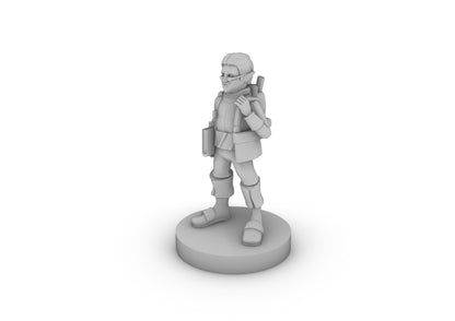 Gnome wizard 3 Tabletop DND Gaming Miniature