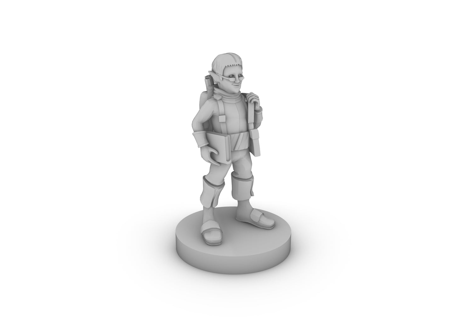 Gnome wizard 3 Tabletop DND Gaming Miniature