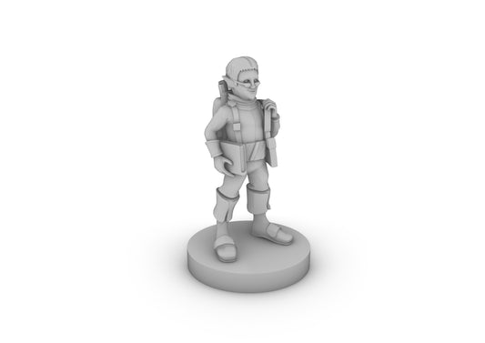 Gnome wizard 3 Tabletop DND Gaming Miniature