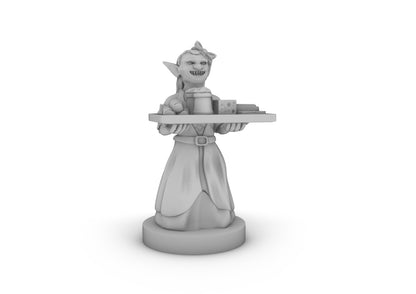 Goblin Barmaid Tabletop DND Gaming Miniature