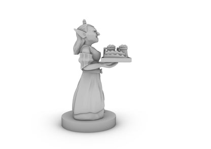 Goblin Barmaid Tabletop DND Gaming Miniature