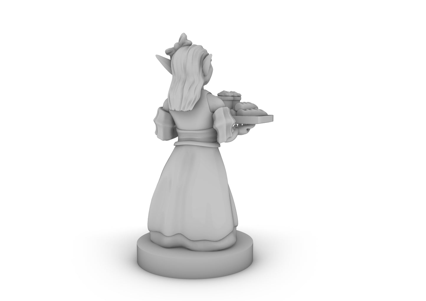 Goblin Barmaid Tabletop DND Gaming Miniature