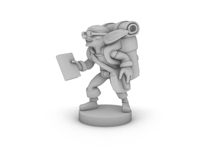 Goblin Book Merchant Tabletop DND Gaming Miniature