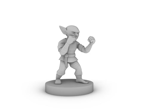 Goblin Monk Tabletop DND Gaming Miniature