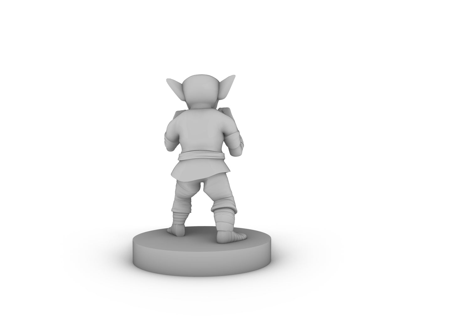 Goblin Monk Tabletop DND Gaming Miniature