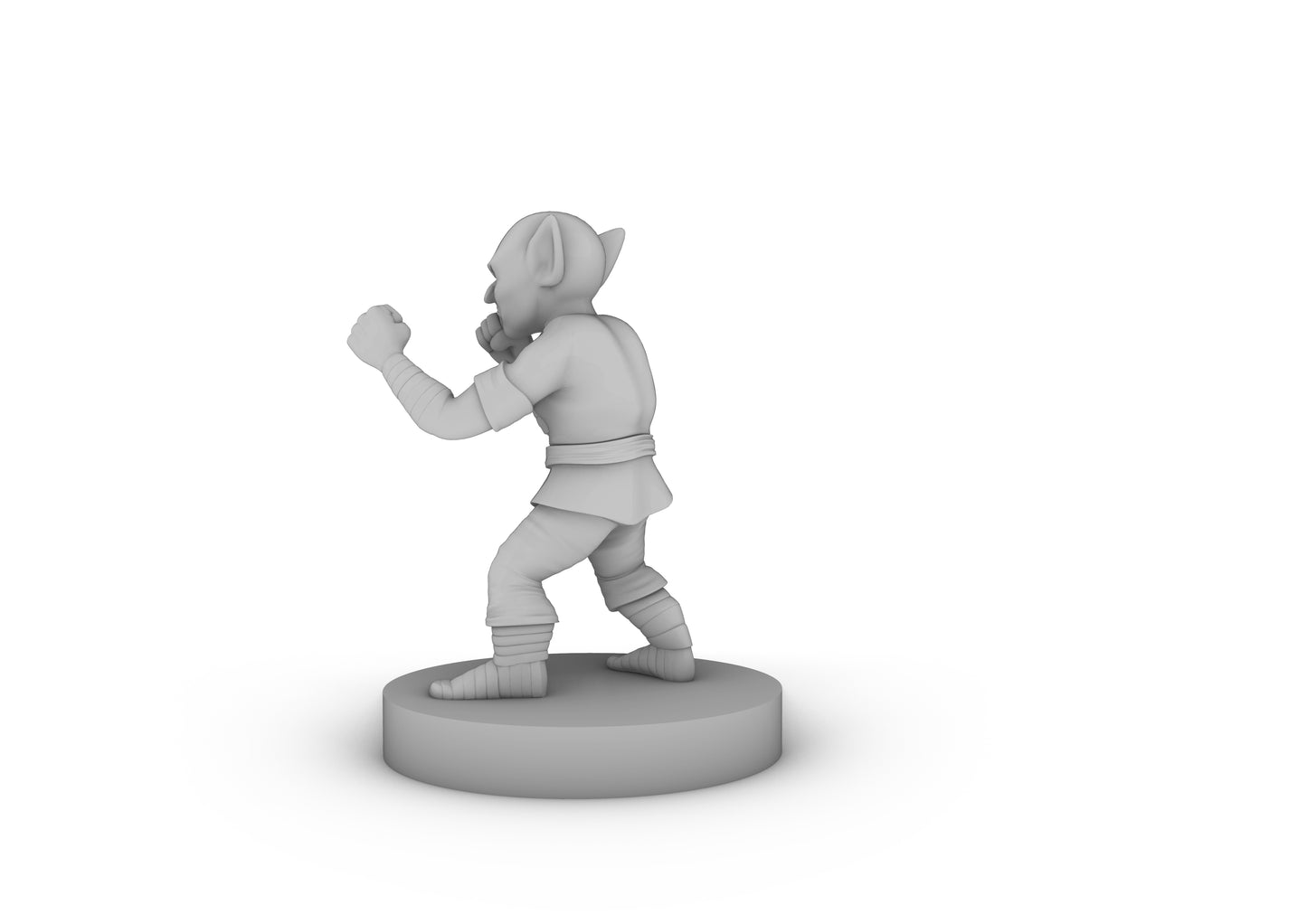 Goblin Monk Tabletop DND Gaming Miniature