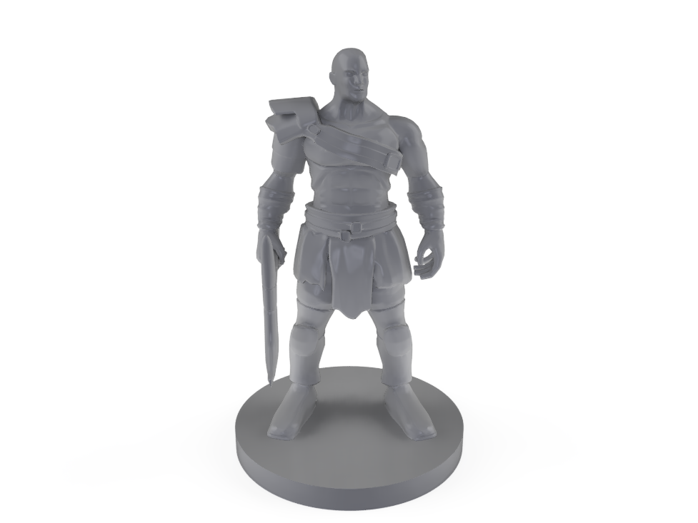 Goliath Barbarian 2 Tabletop DND Gaming Miniature