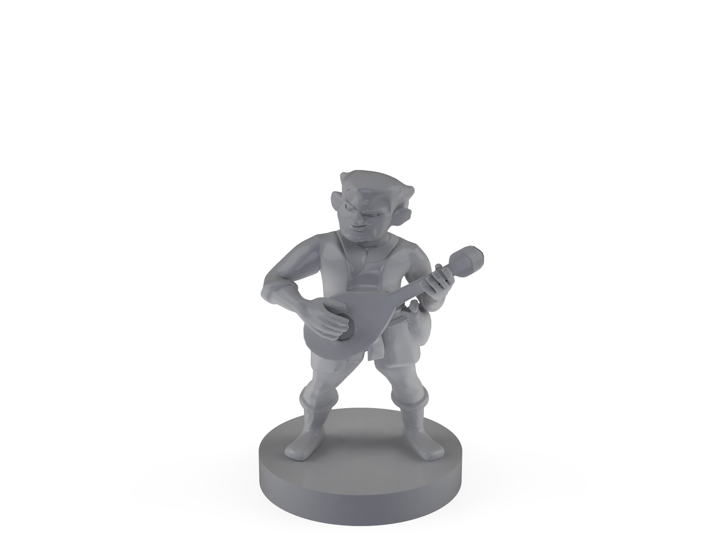 Halfing Bard Tabletop DND Gaming Miniature