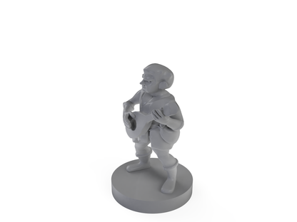 Halfing Bard Tabletop DND Gaming Miniature