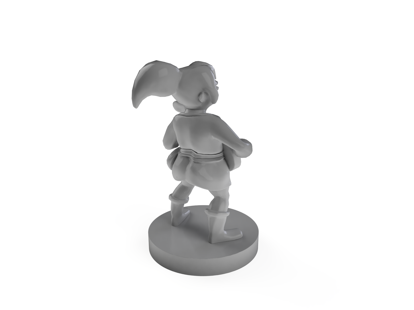 Halfling Female Bard Tabletop DND Gaming Miniature