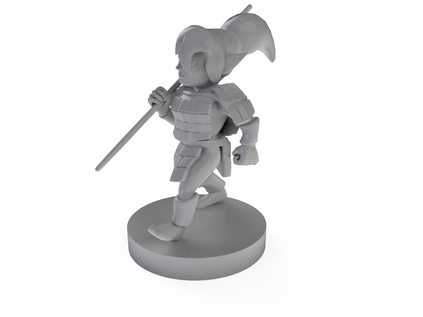 Halfling Female Cleric Whole Tabletop DND Gaming Miniature