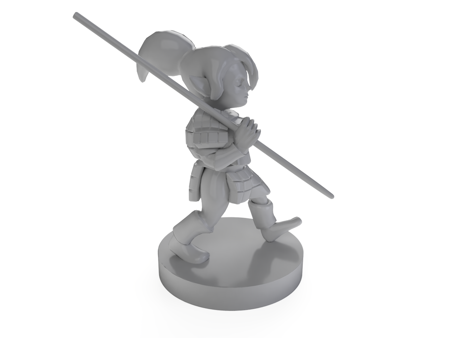 Halfling Female Cleric Whole Tabletop DND Gaming Miniature