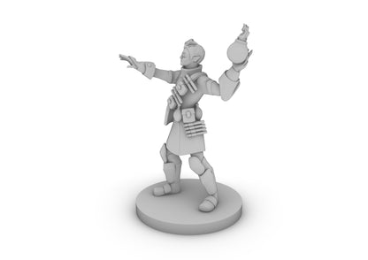 Half Elf Alchemist Boomer Tabletop DND Gaming Miniature