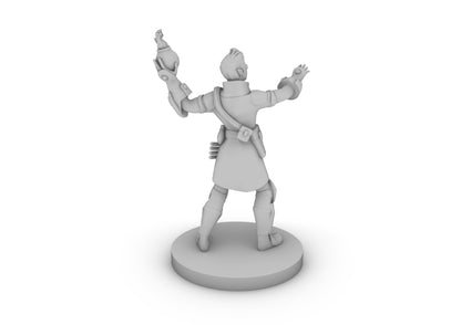 Half Elf Alchemist Boomer Tabletop DND Gaming Miniature