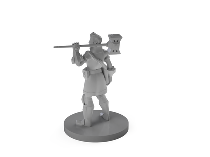 Half Elf Male Artificer Tabletop DND Gaming Miniature