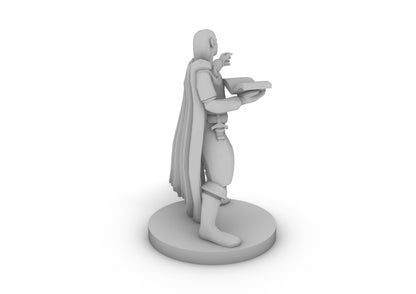 Half Elf Wizard Tabletop DND Gaming Miniature