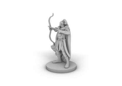 Half Orc Archer Tabletop DND Gaming Miniature